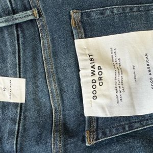 Good American - Good Waist Crop Jeans